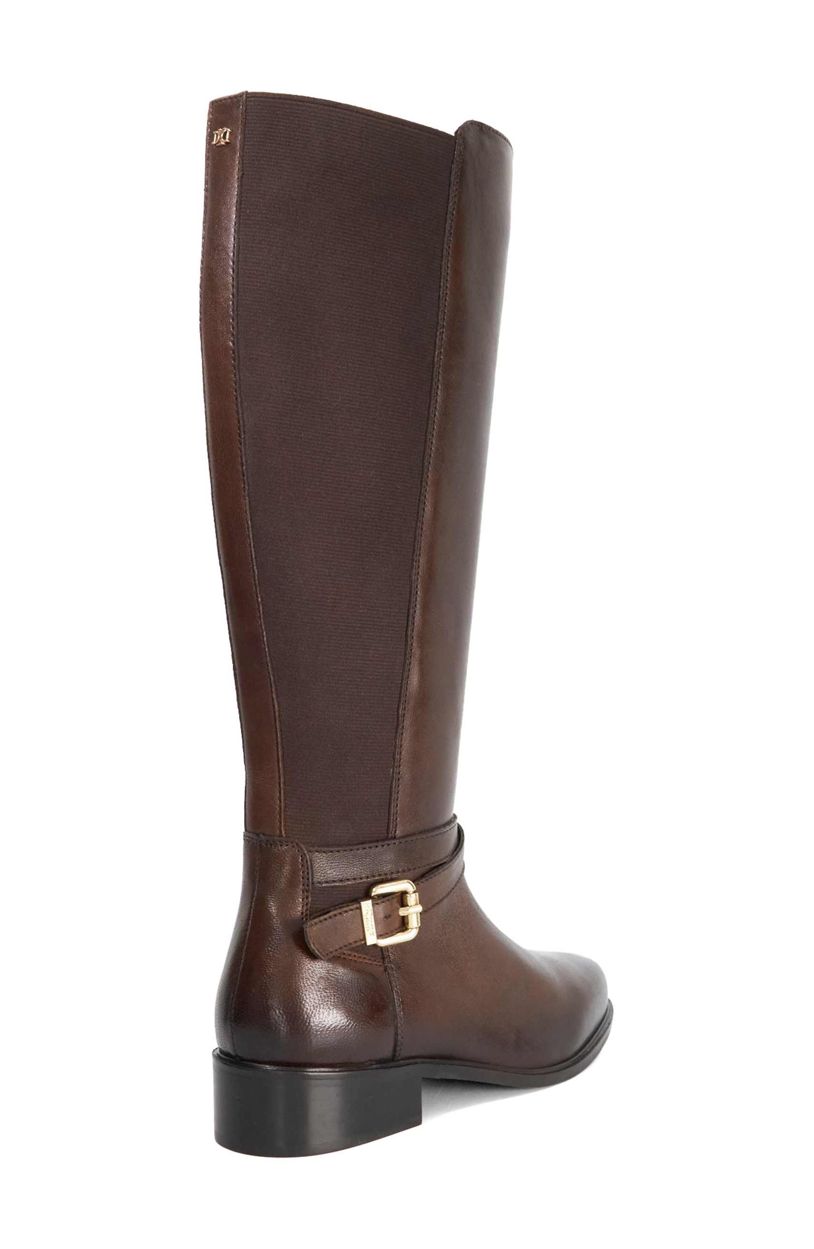 Dune London Teine Knee High Boot, Alternate, color, Brown