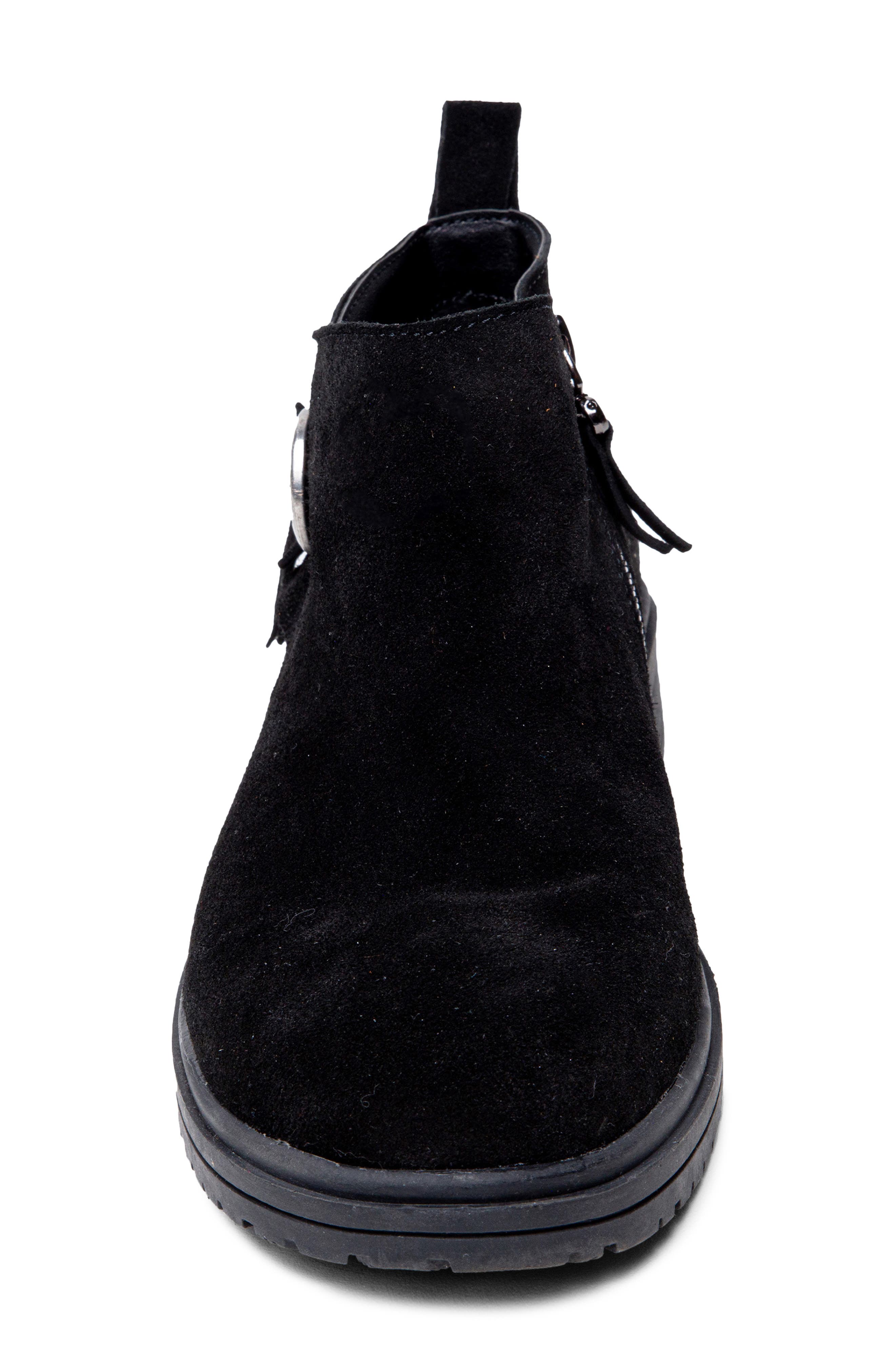 Minnetonka Joyelle Bootie, Alternate, color, Black