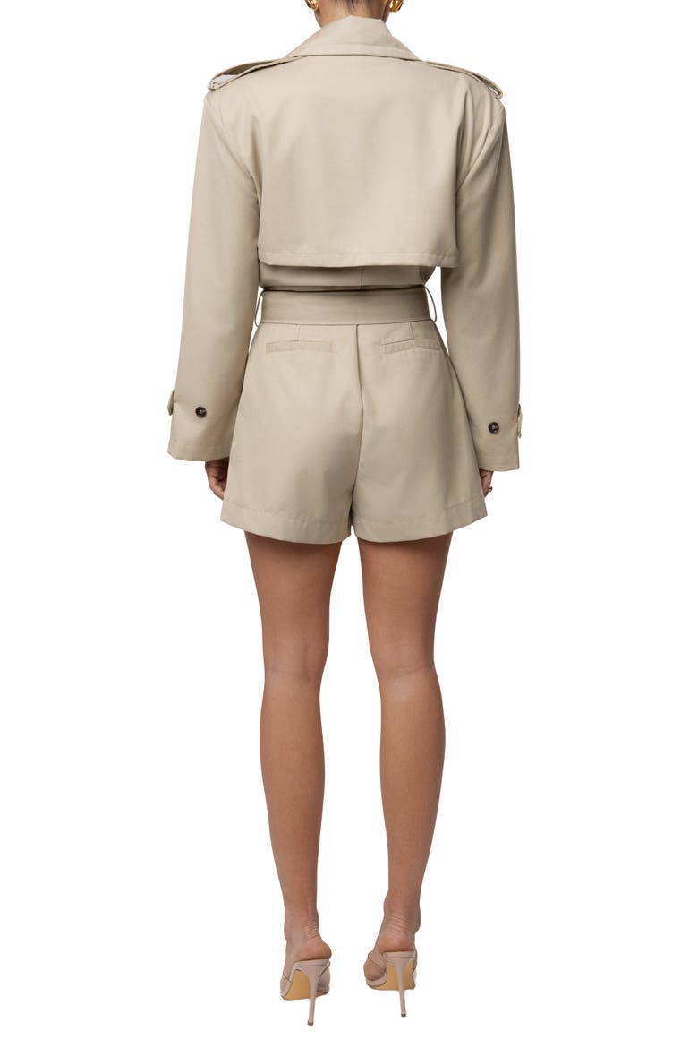 Modern Muse Romper, Alternate, color, Stone
