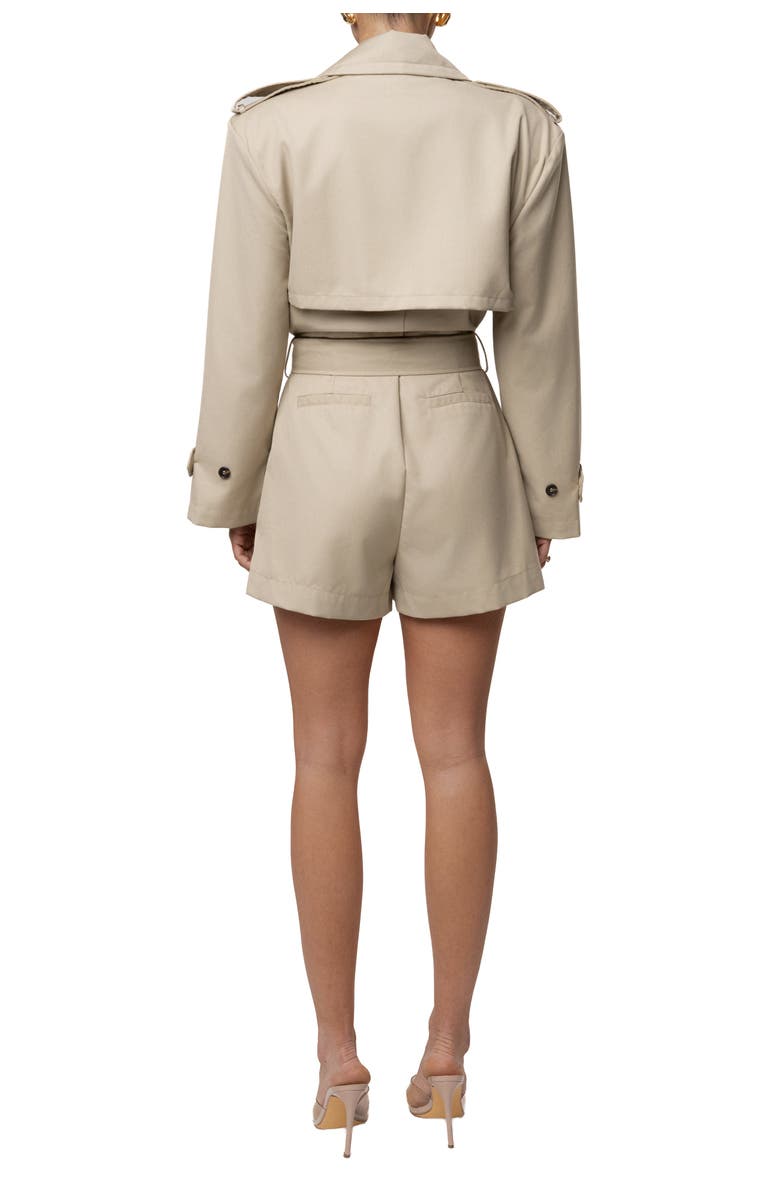 JLUXLABEL Modern Muse Romper, Alternate, color, Stone