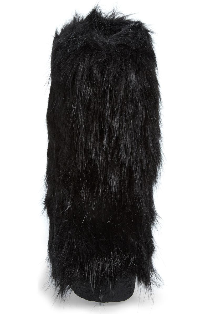 Jeffrey Campbell Faux Fur Bootie, Alternate, color,