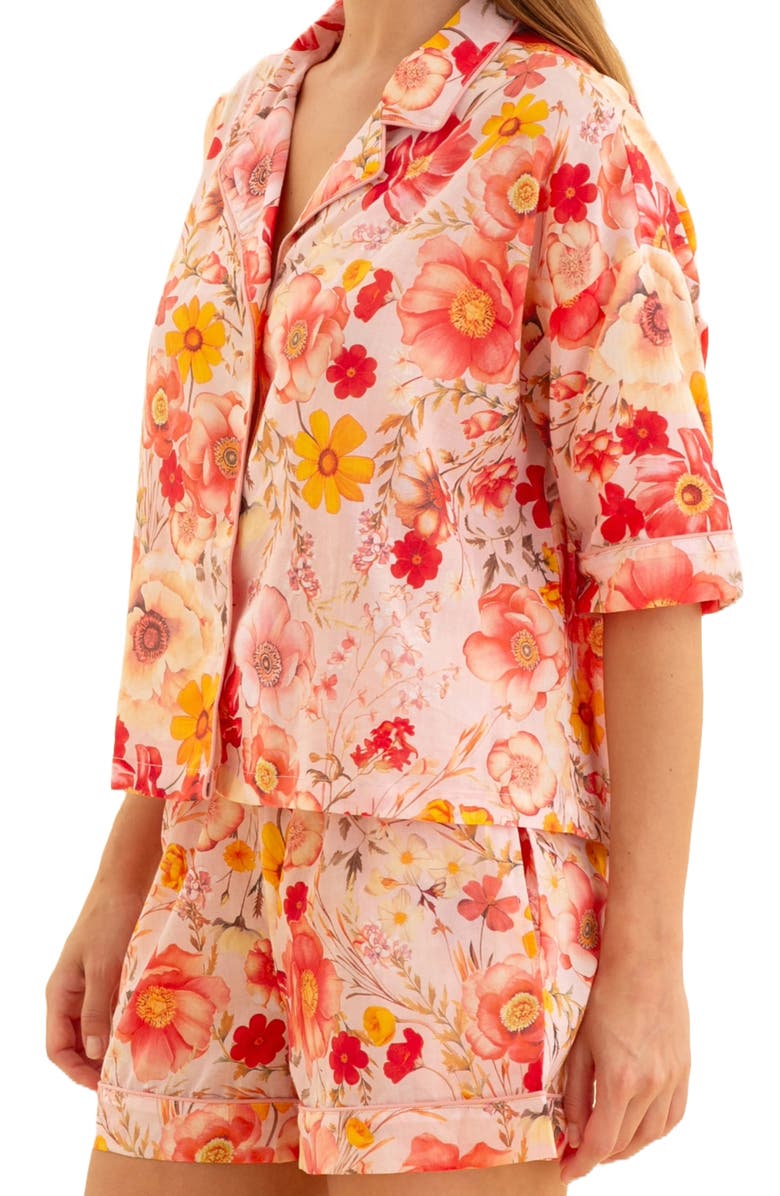 Papinelle Lexi Cotton Voile Short Pajamas, Alternate, color, 