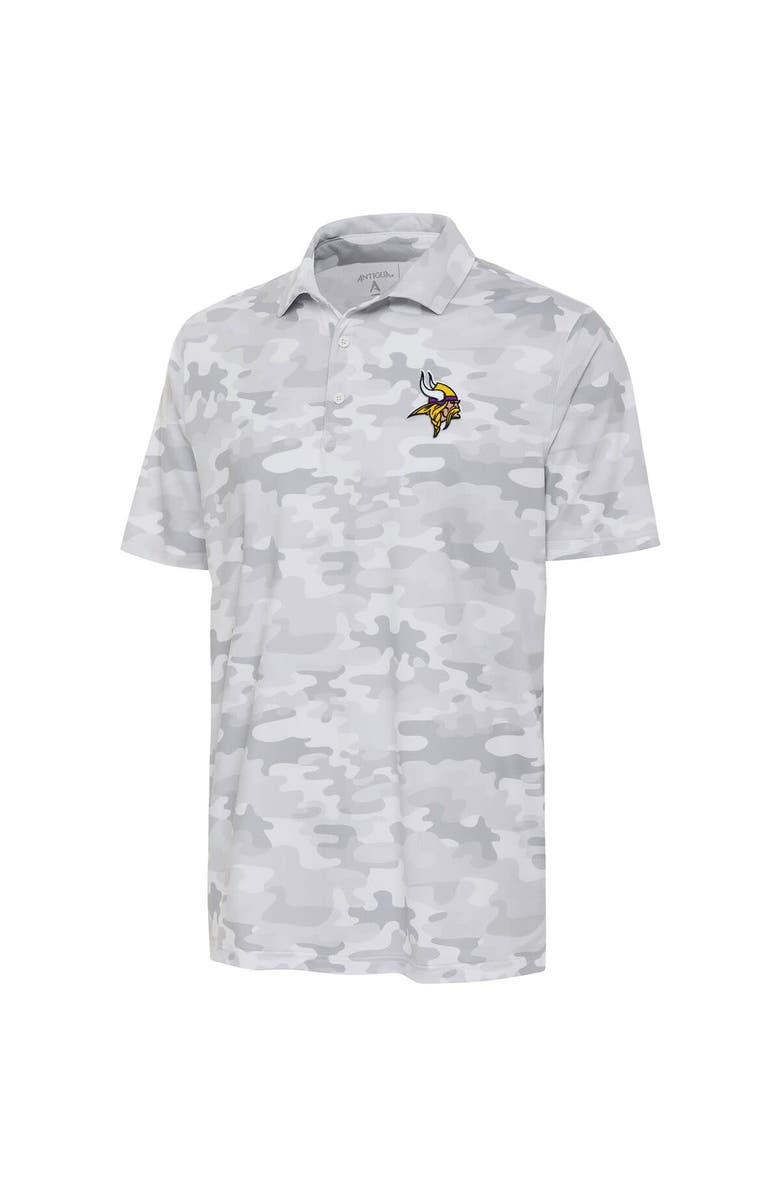 ANTIGUA Men's Antigua White Minnesota Vikings Collide Polo, Alternate, color, White
