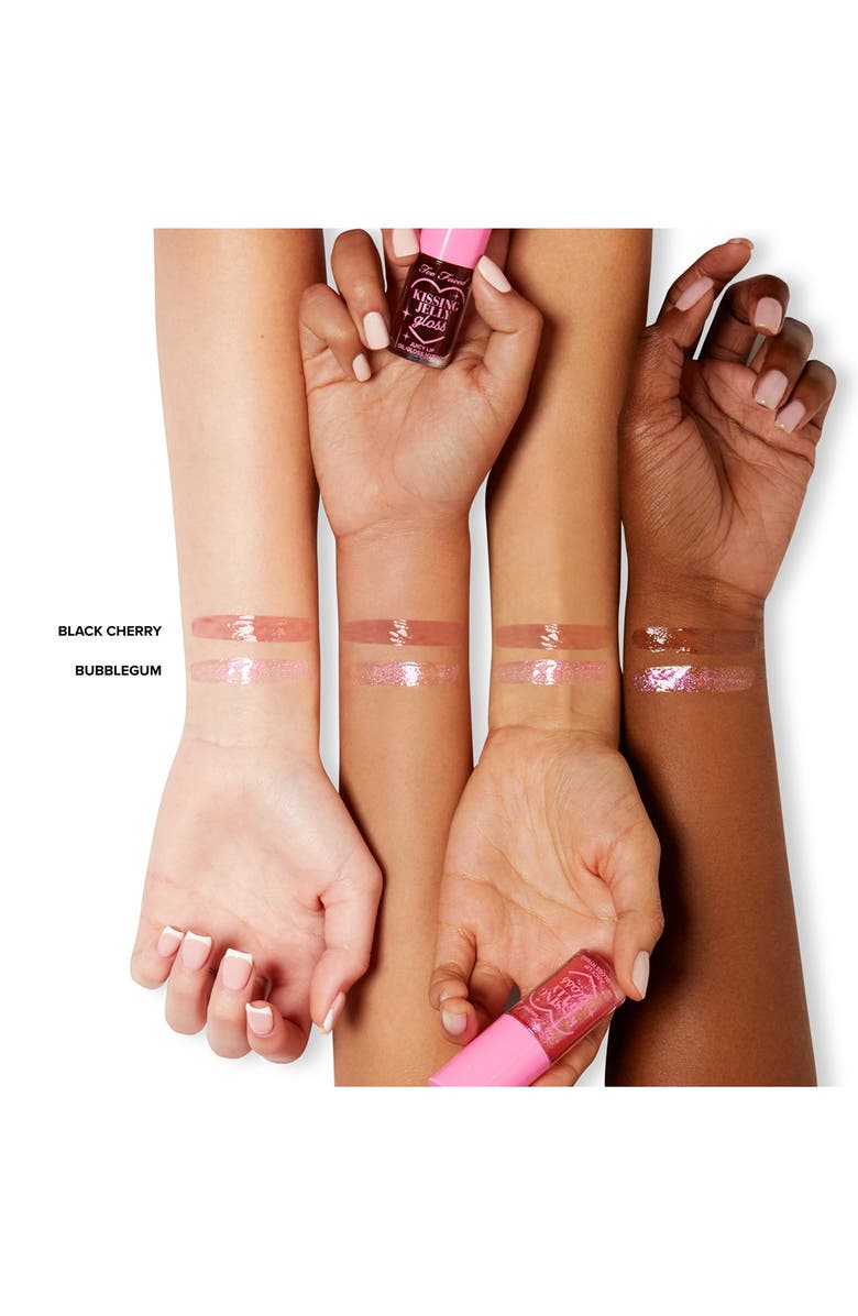 Too Faced Kissing Jelly Favorites Lip Oil Gloss Set $44 Value, Alternate, color, 