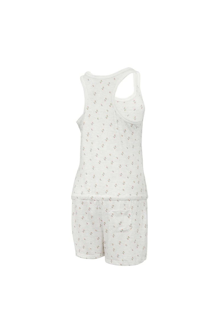 Women's Concepts Sport Cream Chicago Cubs Gardner Hacci Knit Romper, Alternate, color, Cream