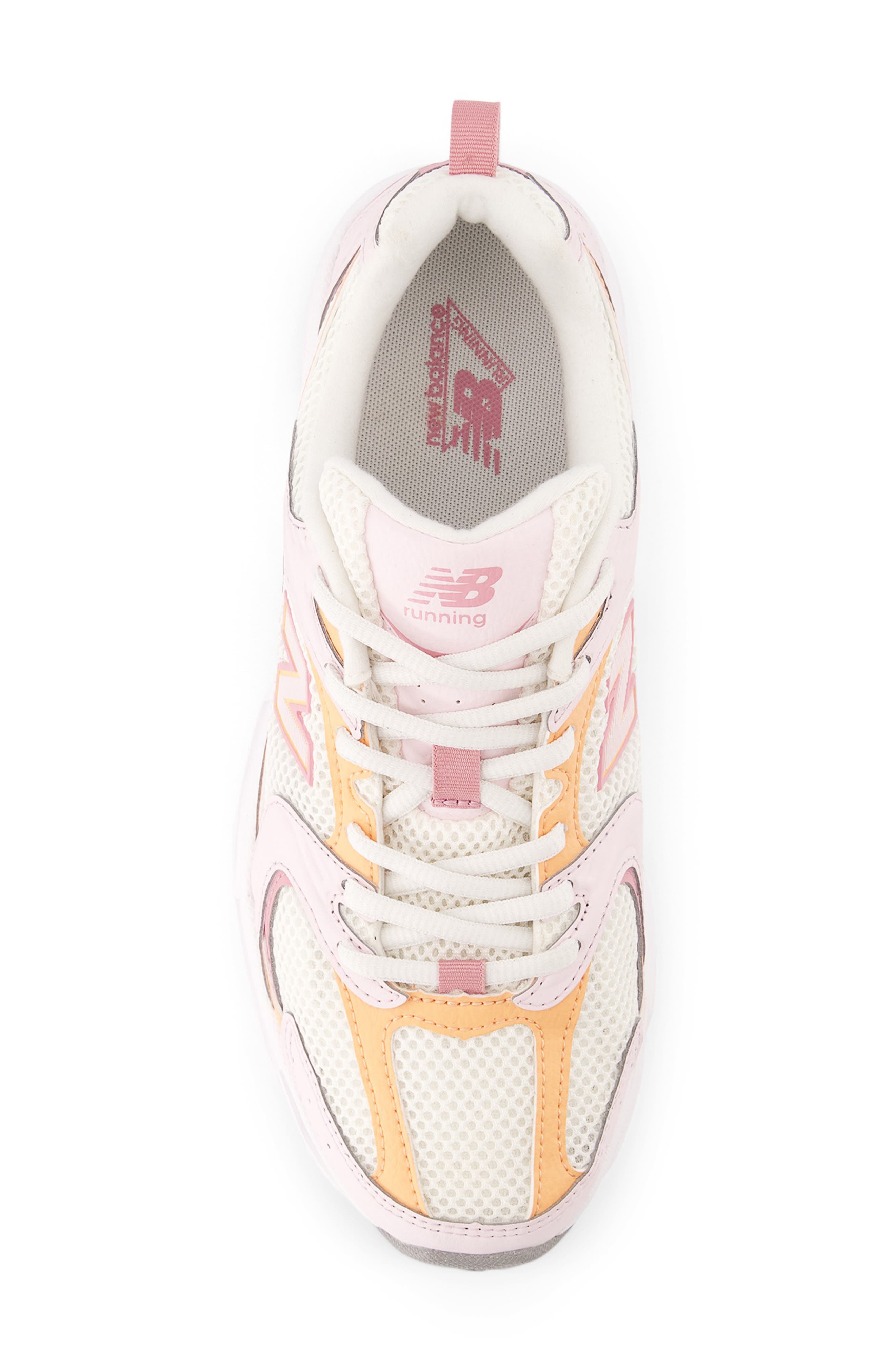 Gender Inclusive 530 Sneaker, Alternate, color, DRIED ORANGE/ PINK GRANITE