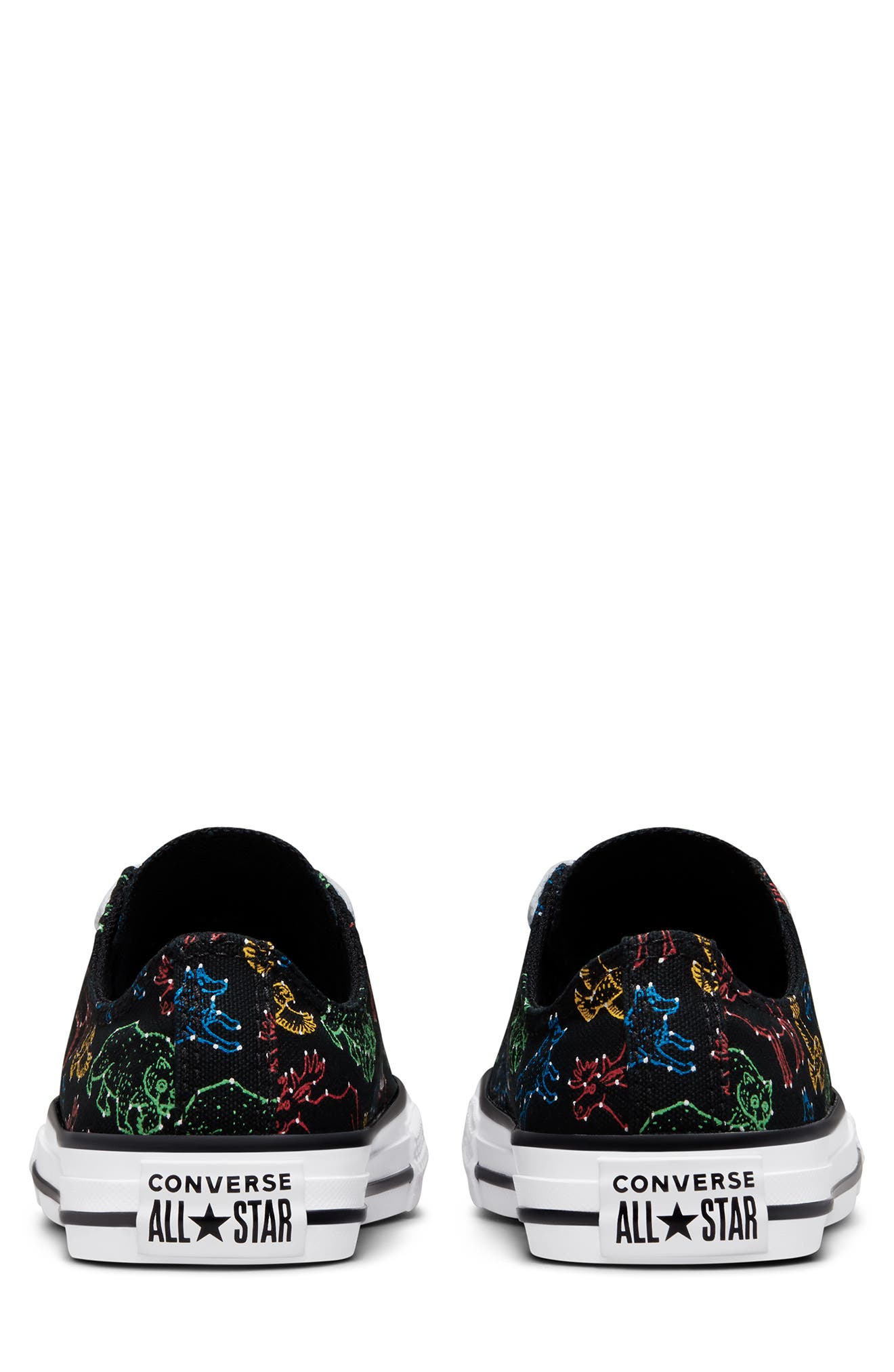 Converse Chuck Taylor<sup>®</sup> All Star<sup>®</sup> Animal Constellation Print Low Top Sneaker, Alternate, color, 