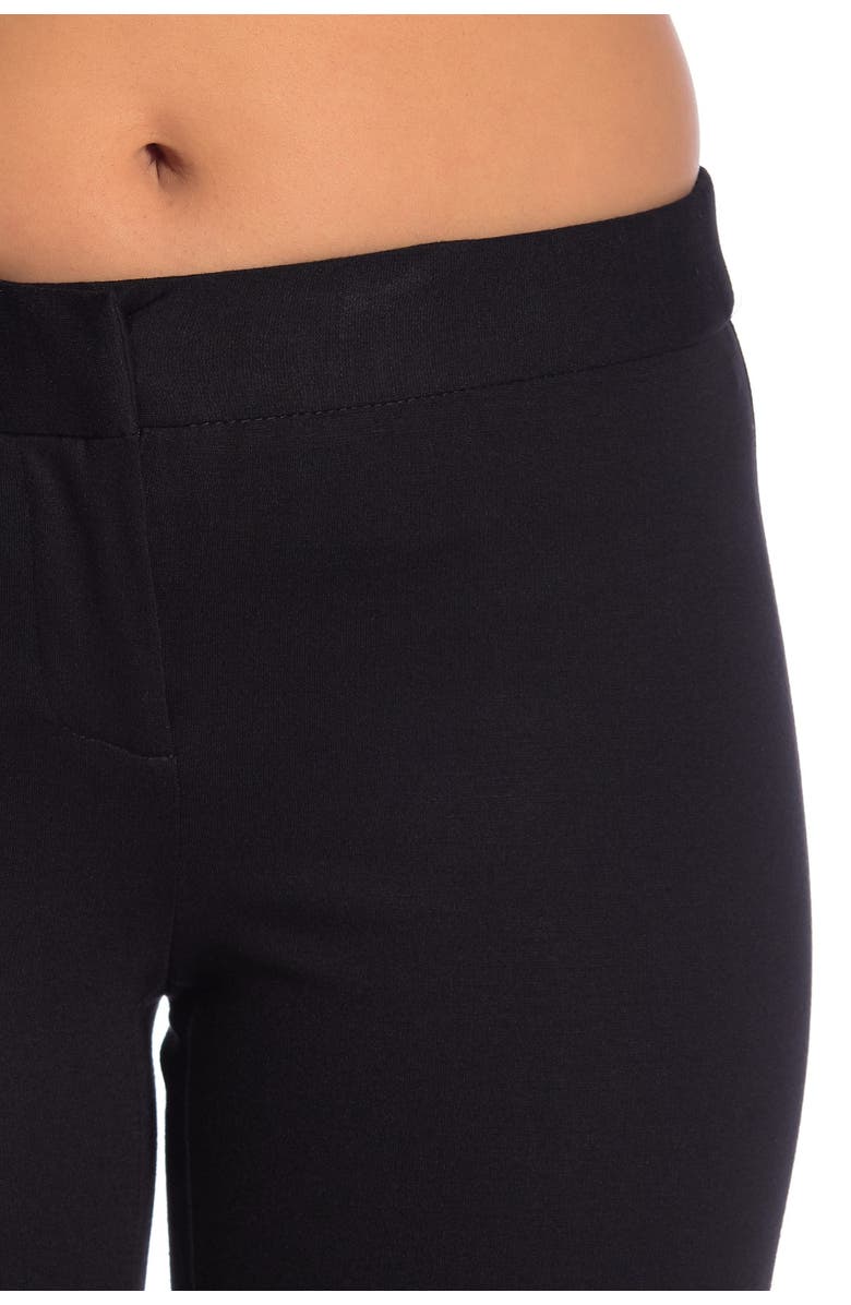 Amanda & Chelsea Amanda + Chelsea Alex Ponte Knit Trousers, Alternate, color, Black
