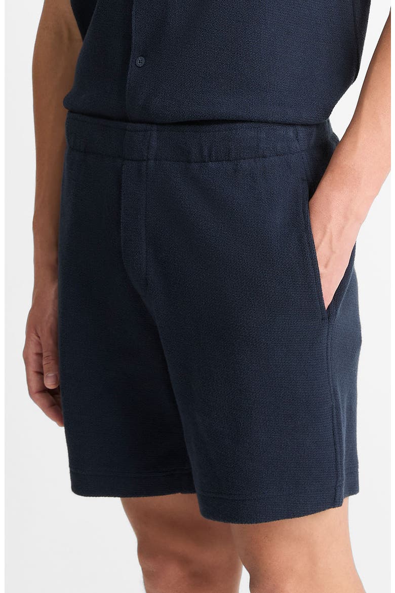 Bouclé Pull-On Shorts, Main, color, COASTAL BLUE