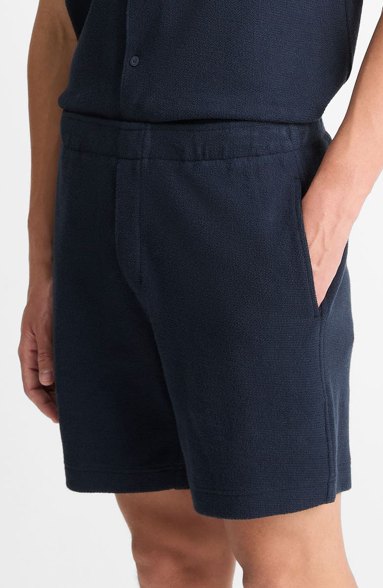 Vince Bouclé Pull-On Shorts, Main, color, Coastal Blue