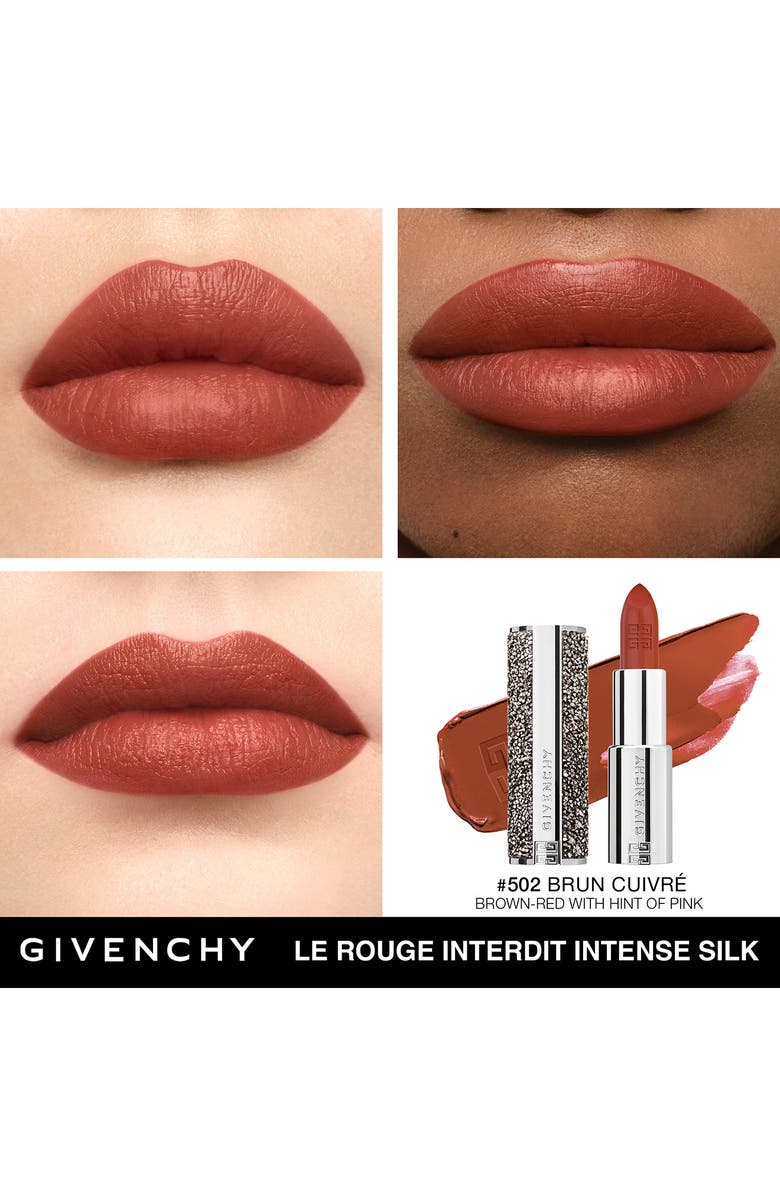 Givenchy Le Rouge Interdit Intense Silk Satin Matte Lipstick, Alternate, color,