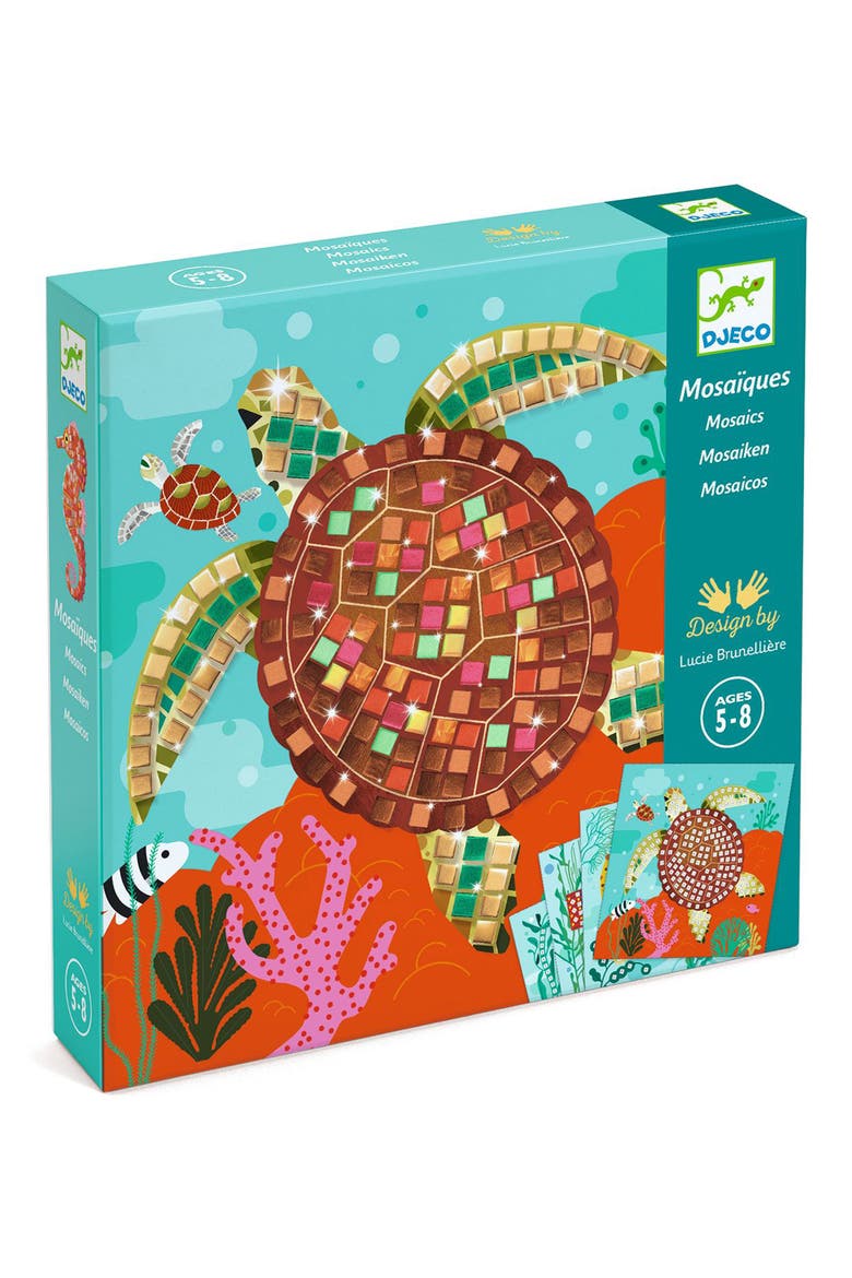 4-Pack Caribbean Sticker Mosaic, Main, color, MULTI