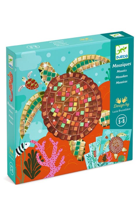 4-Pack Caribbean Sticker Mosaic