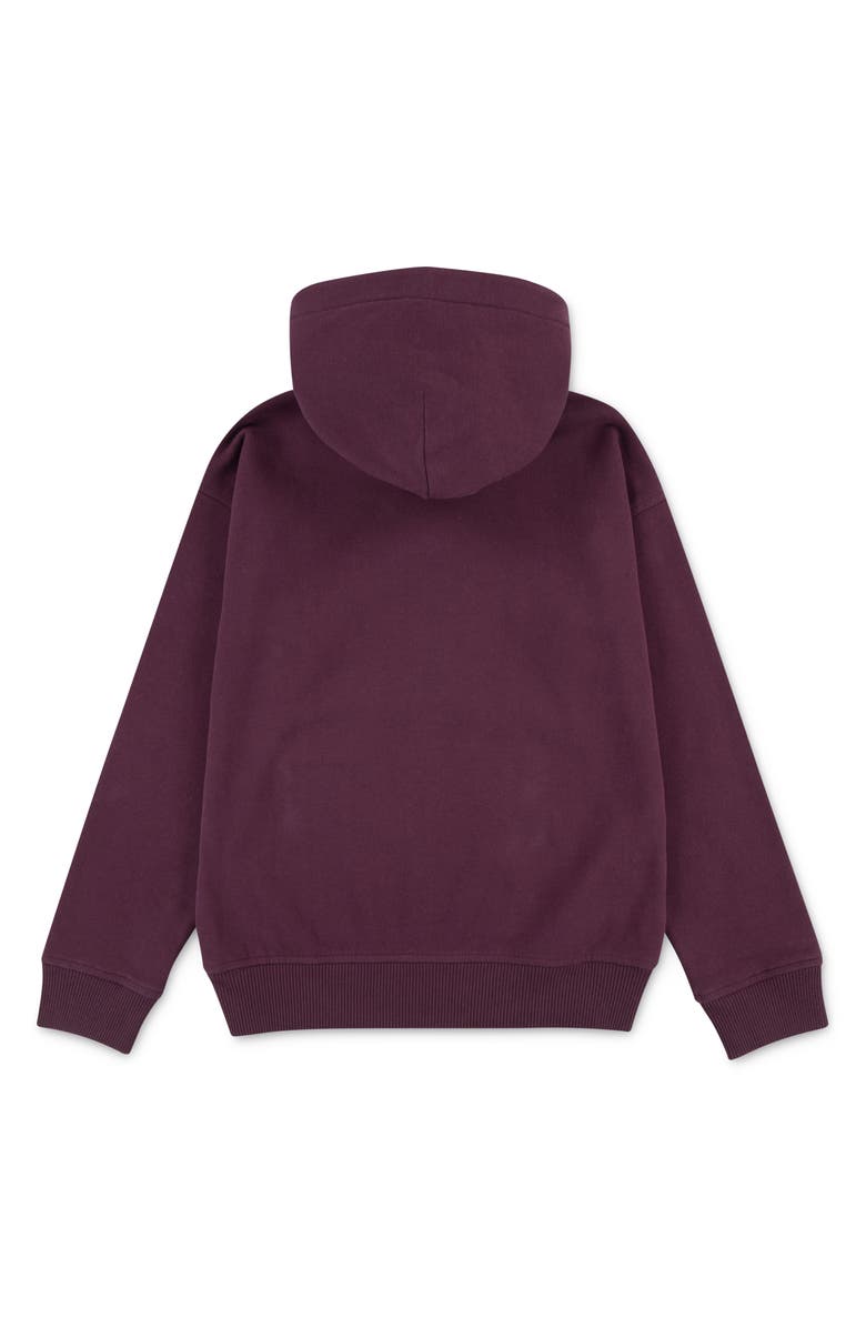 abercrombie kids Kids
 Essentials Fleece Hoodie, Alternate, color, Fig