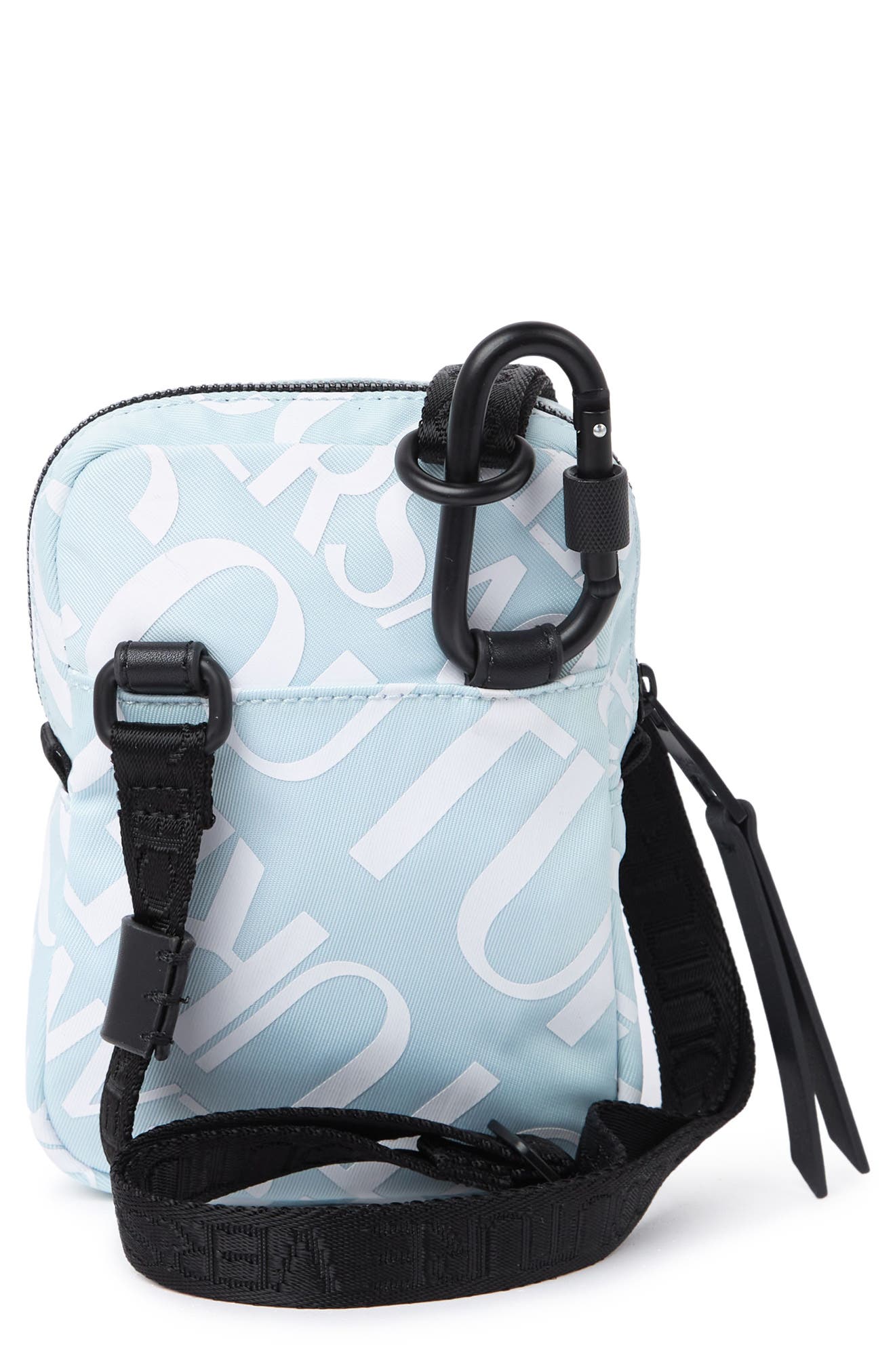 Versace Jeans Logo Print Phone Bag, Alternate, color, 