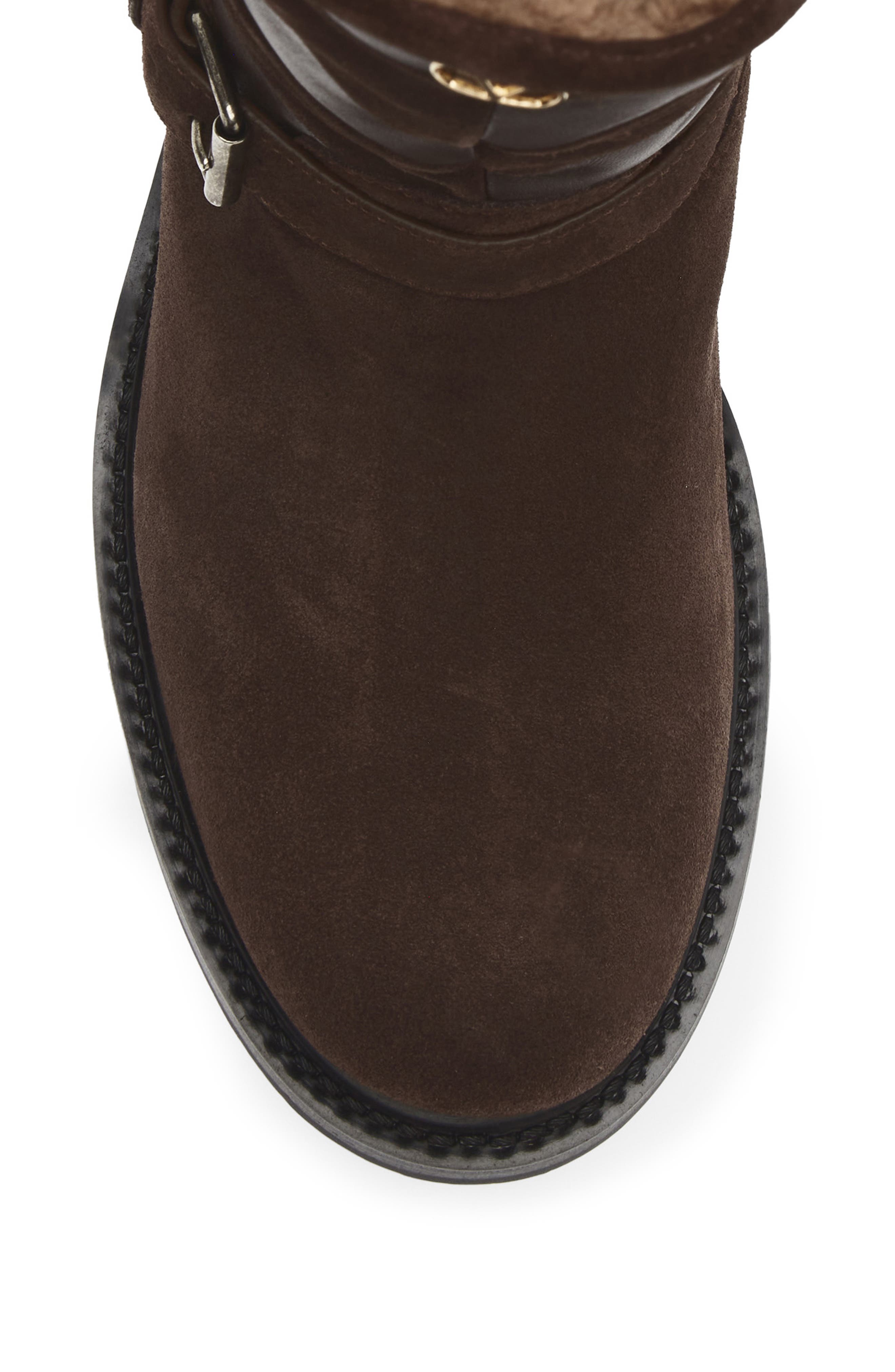 Rayons Bootie, Alternate, color, BROWN
