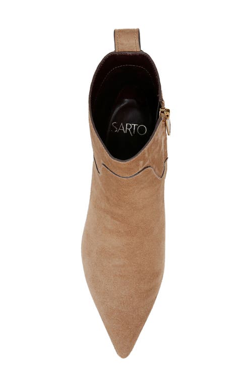 SARTO BY FRANCO SARTO SARTO BY FRANCO SARTO MALA POINTED TOE KITTEN HEEL BOOTIE 