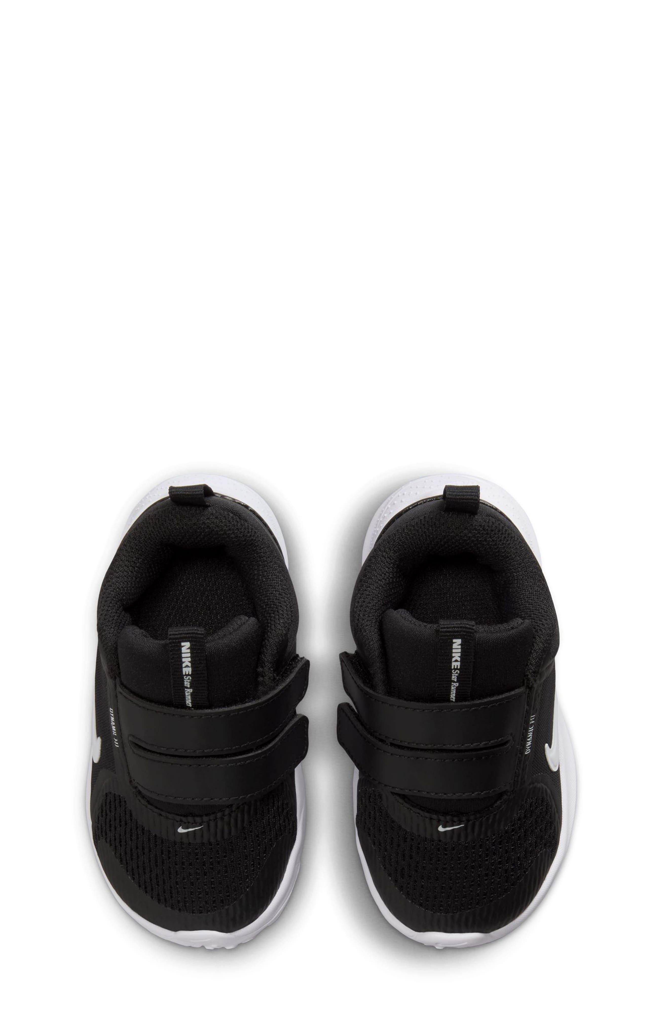 Nike Kids' Star Runner 5 Sneaker, Alternate, color, Black/ White/ White