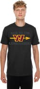 New Era Men's New Era Black Washington Commanders Hail to the Commanders T-Shirt