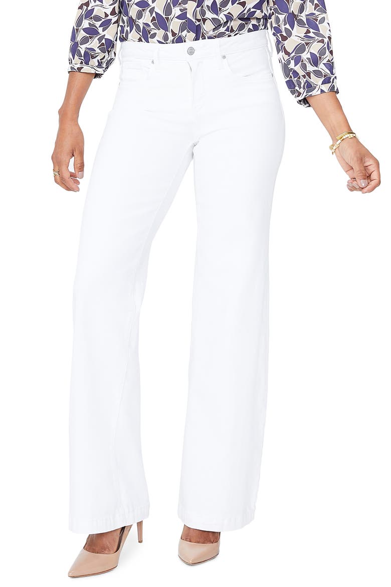 Wide Leg Trouser Jeans, Main, color, OPTIC WHITE