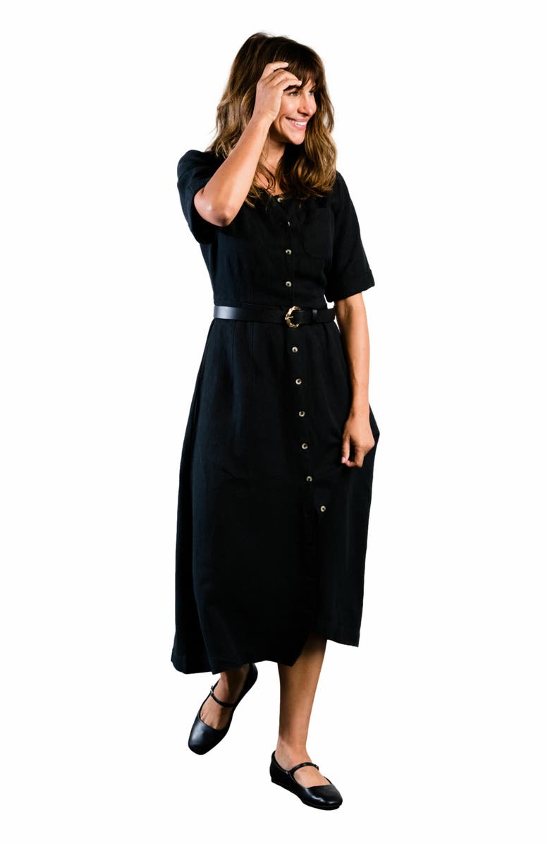 ABLE Sierra Utility Midi Dress, Alternate, color,