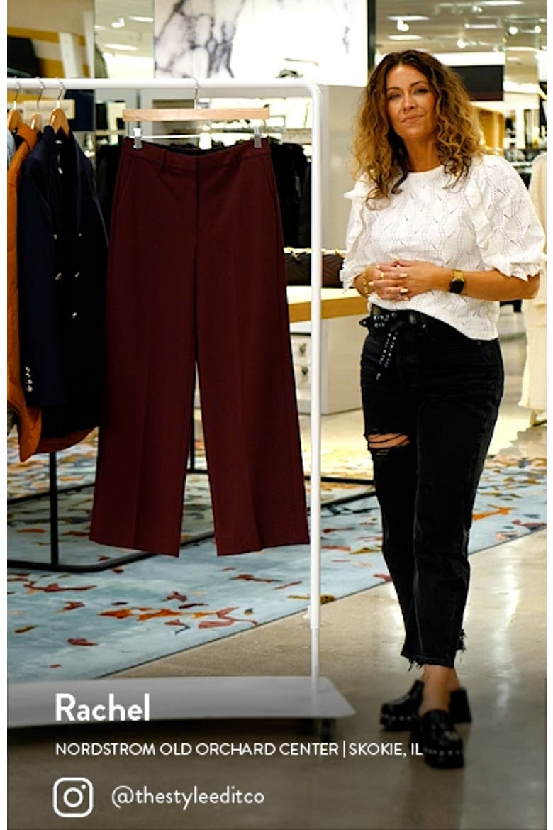 Women's Relax Straight Leg Trousers video