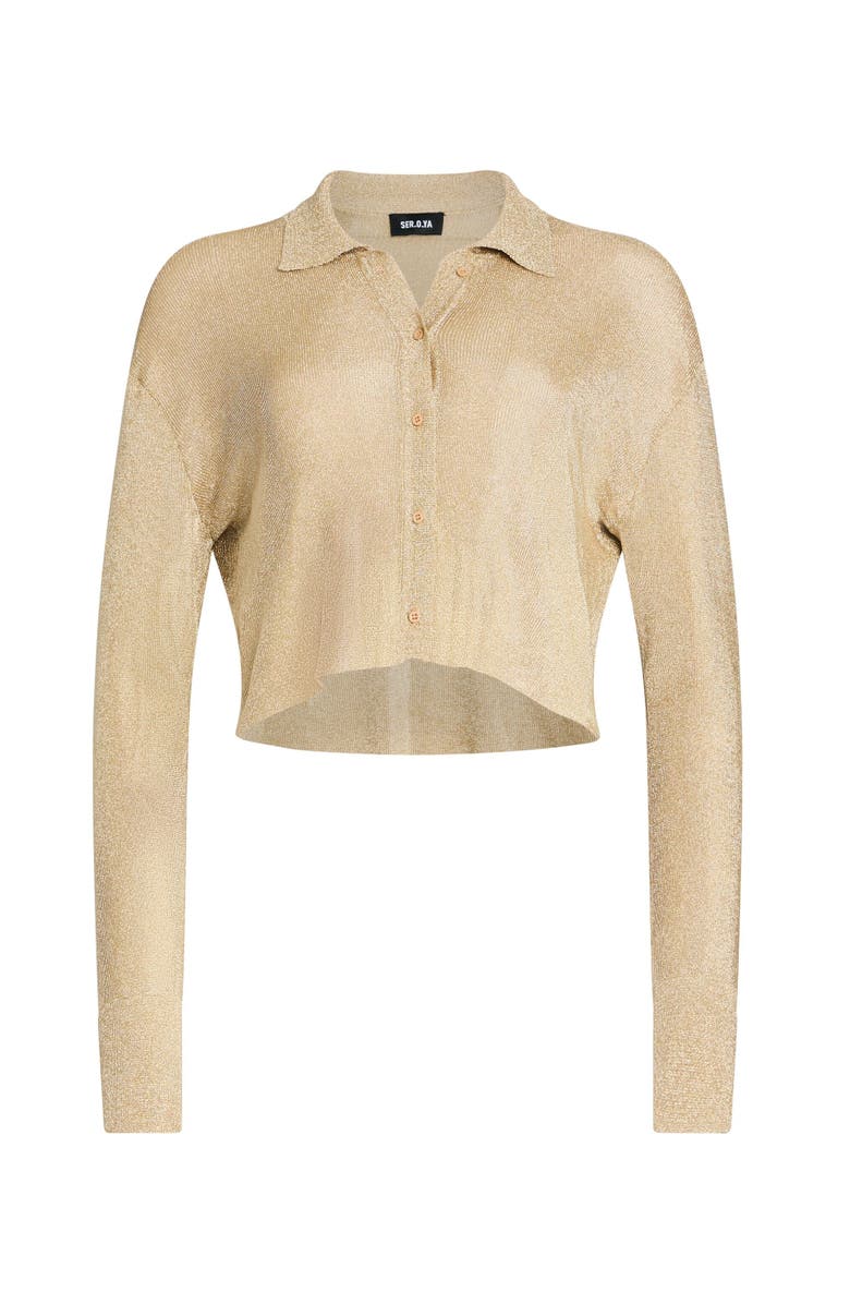 SER.O.YA Jessa Metallic Knit Top, Alternate, color, 