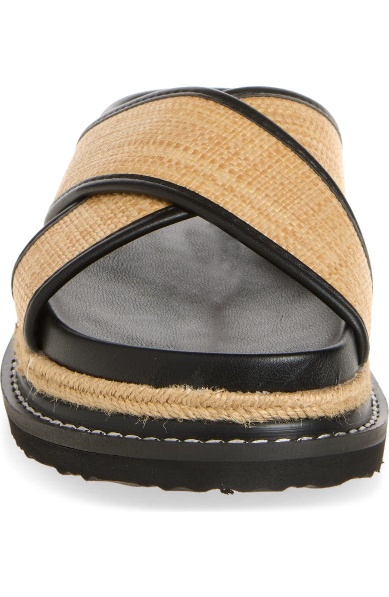 Billini Aysha Platform Sandal, Alternate, color, Natural Raffia