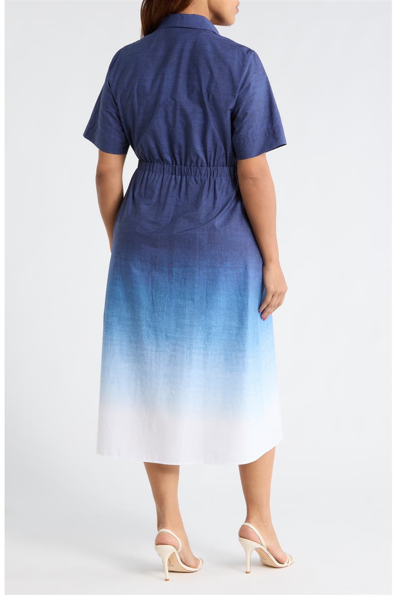 Short Sleeve Shirtdress, Alternate, color, DISTANT MOUNTAIN MULTI