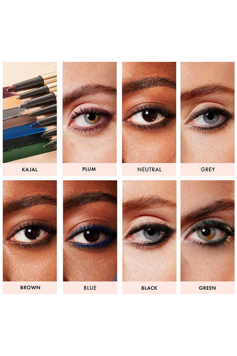 Smokey Eye Duo Kajal, Alternate, color, MIDNIGHT BLACK