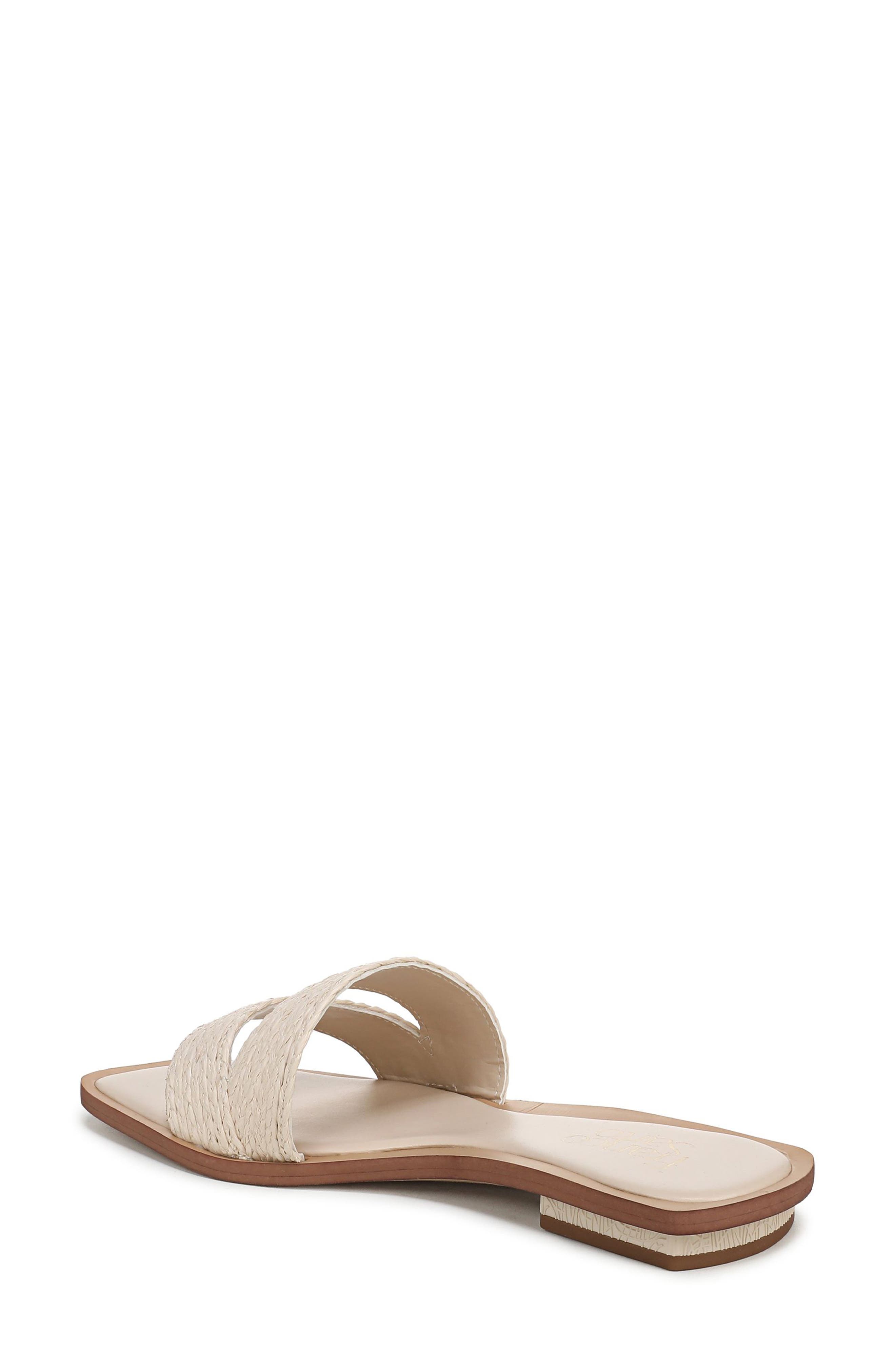 Emilana Slide Sandal, Alternate, color, LINEN WHITE