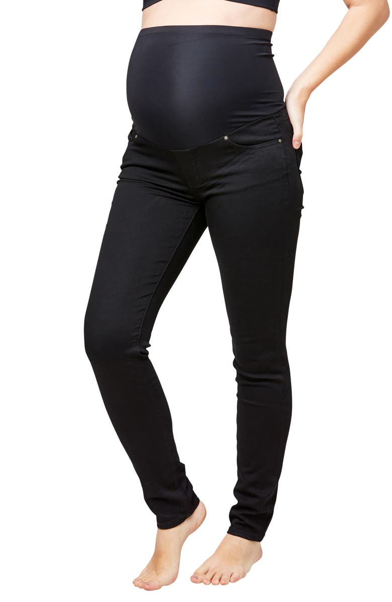 Nom Maternity Soho Skinny Over the Bump Maternity Jeans, Main, color, 