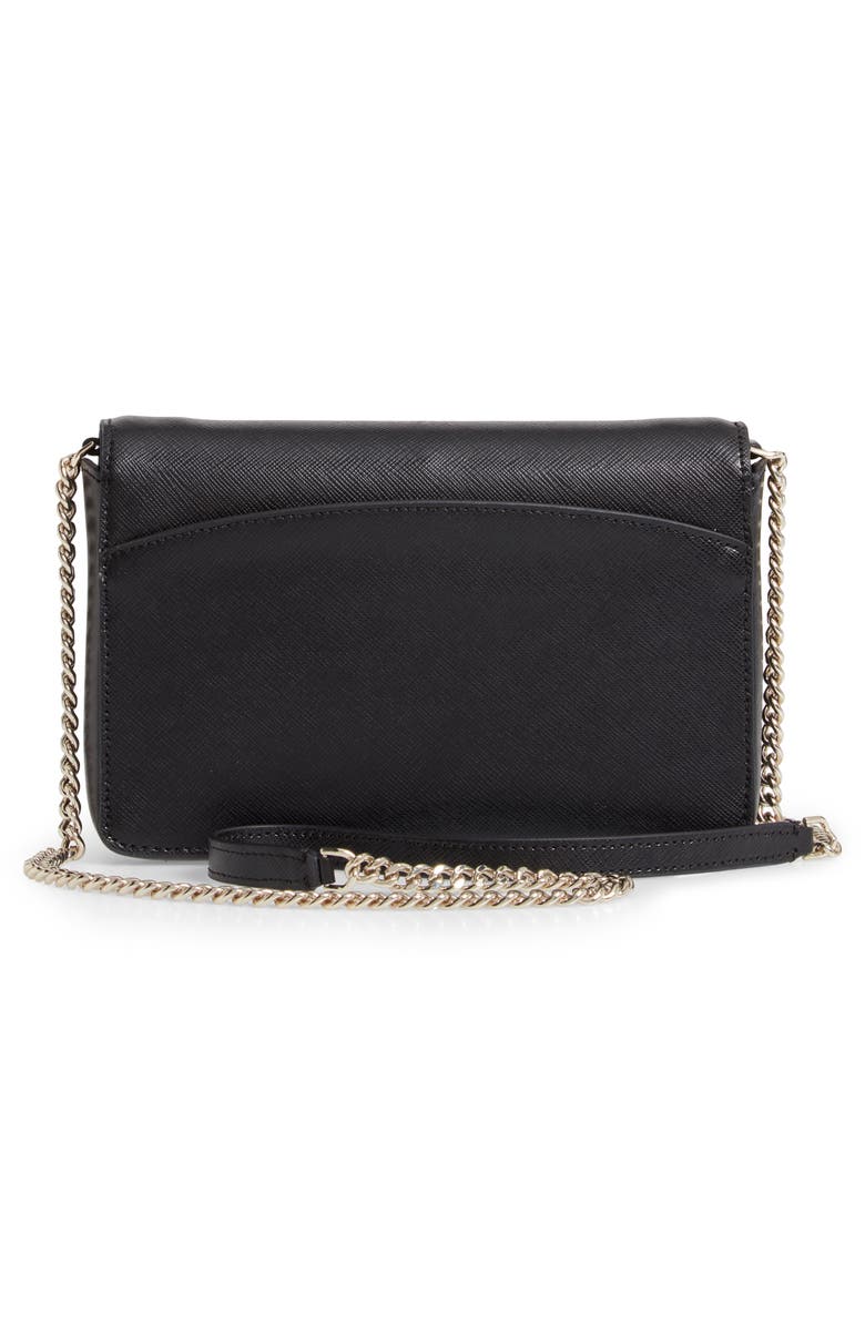 Kate Spade New York spencer leather wallet on a chain, Alternate, color, 