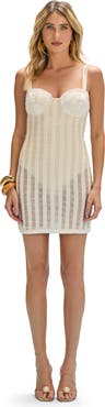 PatBO Celeste Knit Mini Dress