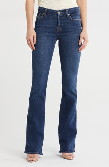 7 For All Mankind Kimmie Bootcut Jeans In Blue