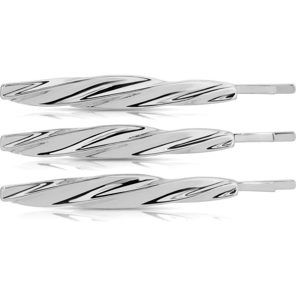 Ettika 3-pack Twisted Barrettes