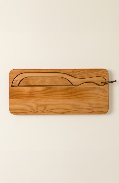 Slice & Stow Bread Serving Set