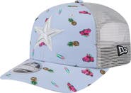 New Era Men's New Era Light Blue Dallas Cowboys Adventure Surfboard 9SEVENTY Adjustable Hat