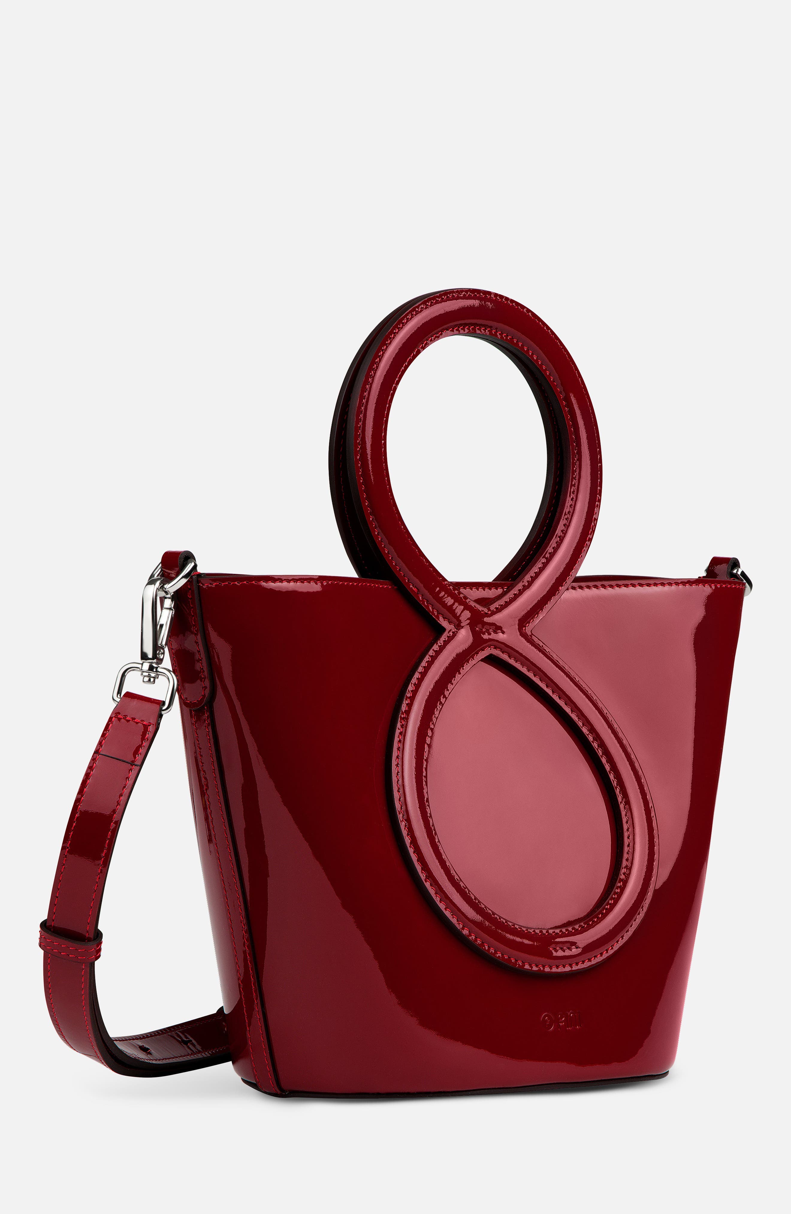 Infinity Bag - Patent Leather Red, Alternate, color, Red