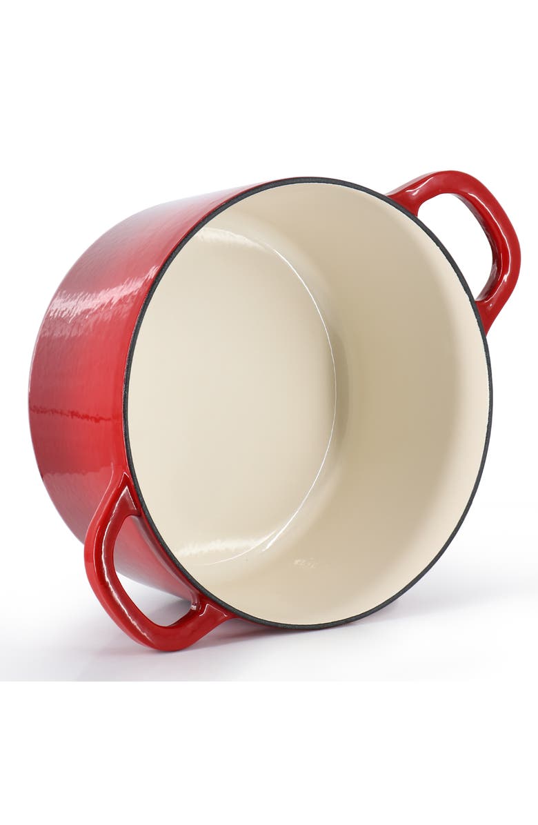 Crockpot 6 Quart Enameled Cast Iron Dutch Oven, Alternate, color, 