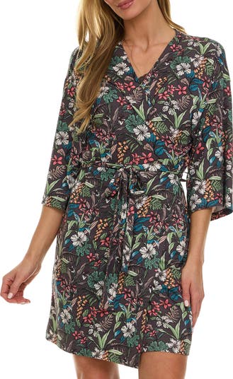 Lotus Camisole, Shorts & Robe Travel Set