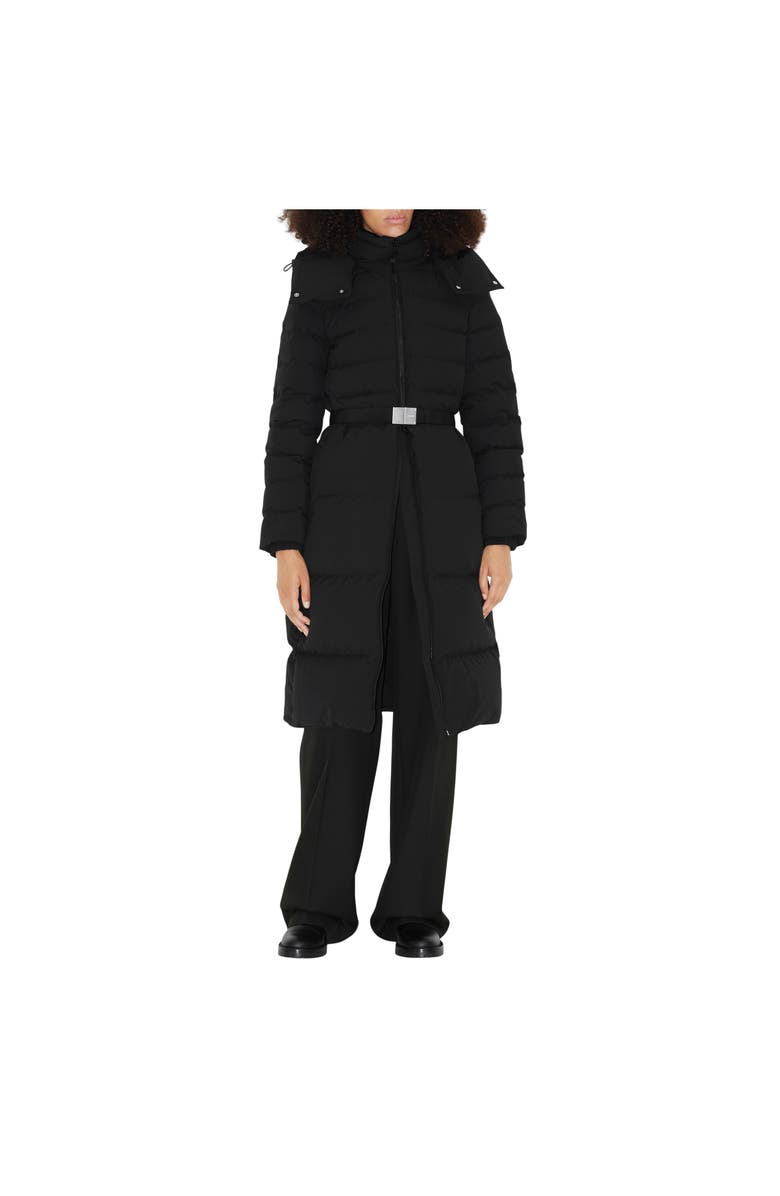 Burberry Belted Puffer Coat, Main, color, 