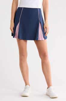 High Waist Colorblock Skirt