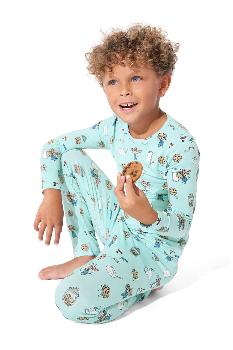 Kids' Mouse with Cookies Set of 2 Piece Pajamas, Alternate, color, Mouse with Cookies