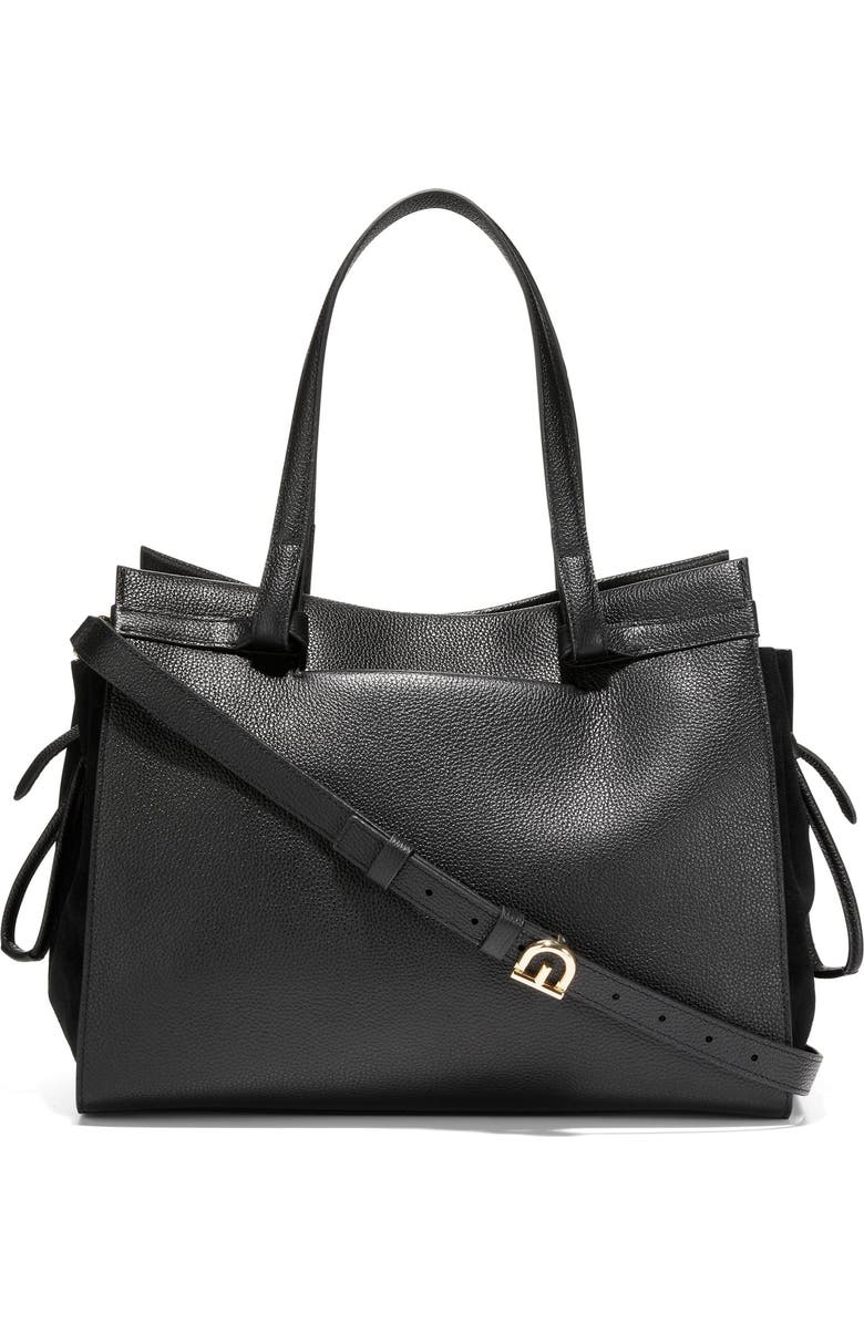 Cole Haan Grand Ambition Leather Cinched Satchel Bag, Alternate, color,