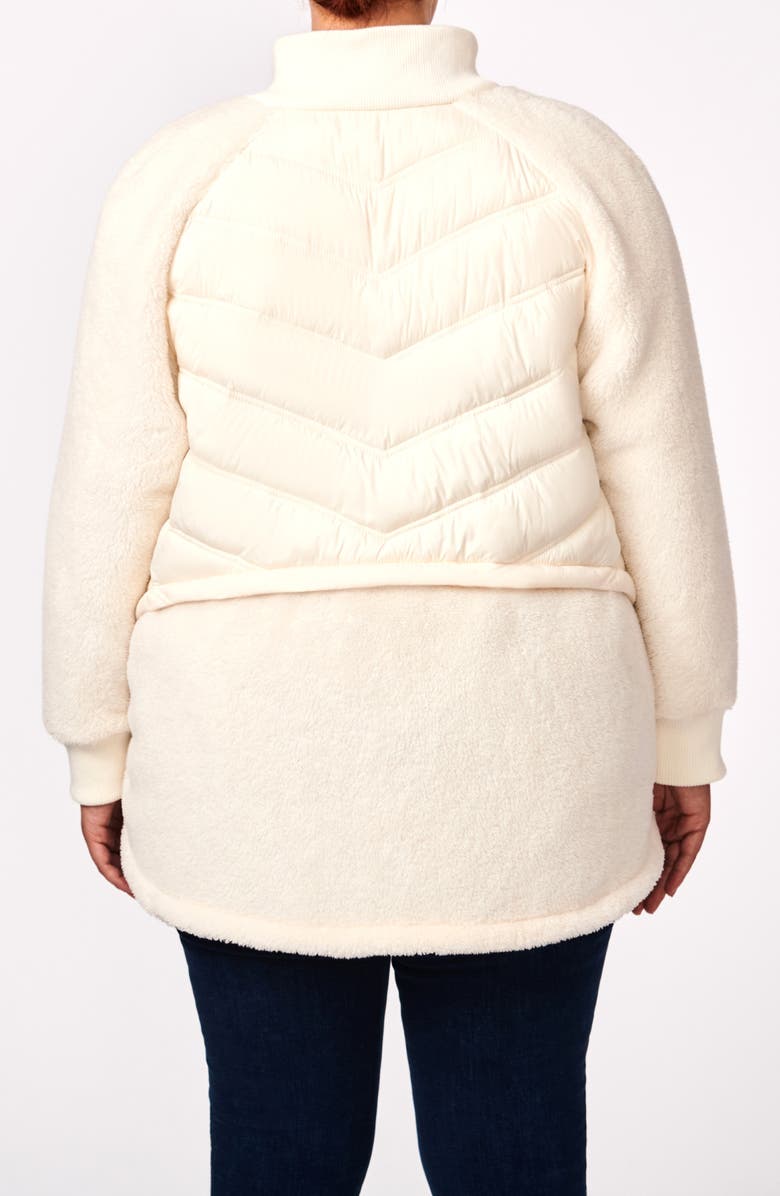 Bernardo High Pile Fleece Puffer Jacket, Alternate, color,