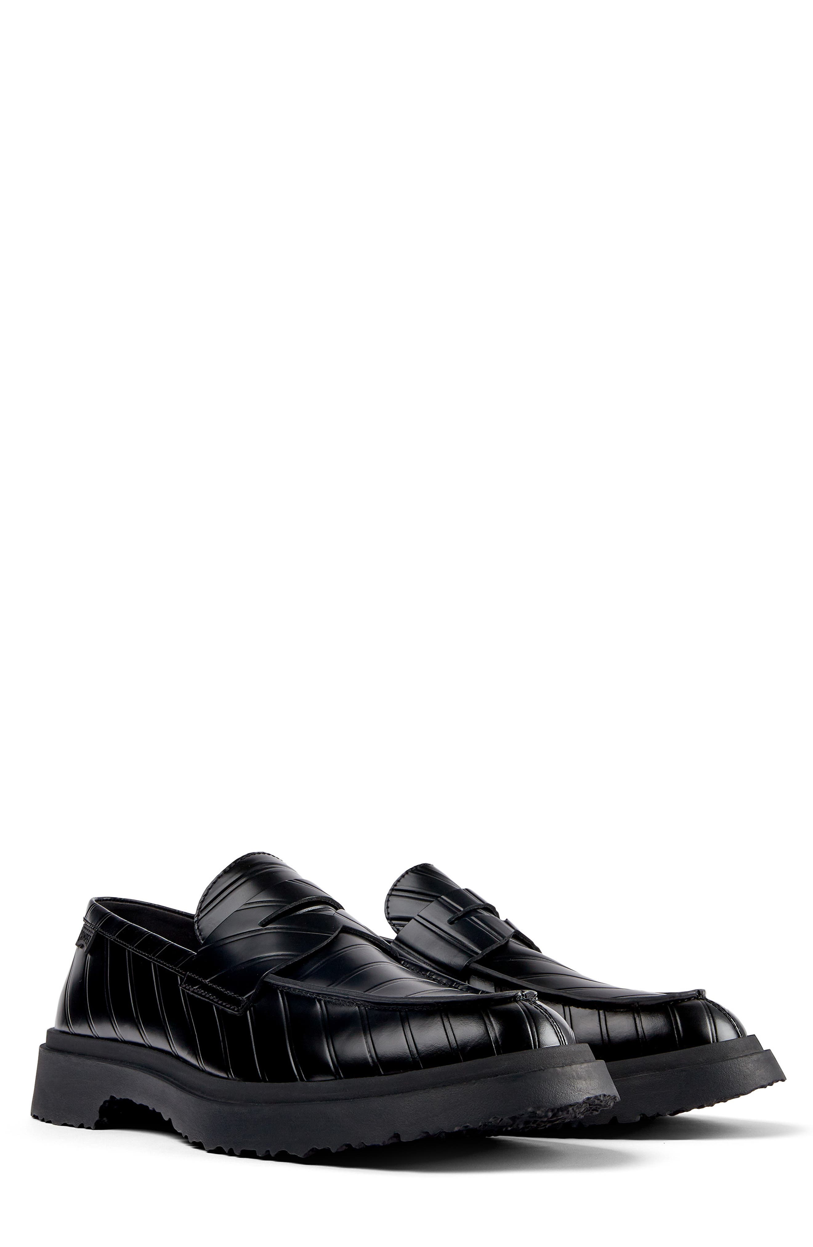 Camper Twins Mismatched Penny Loafer, Main, color, 