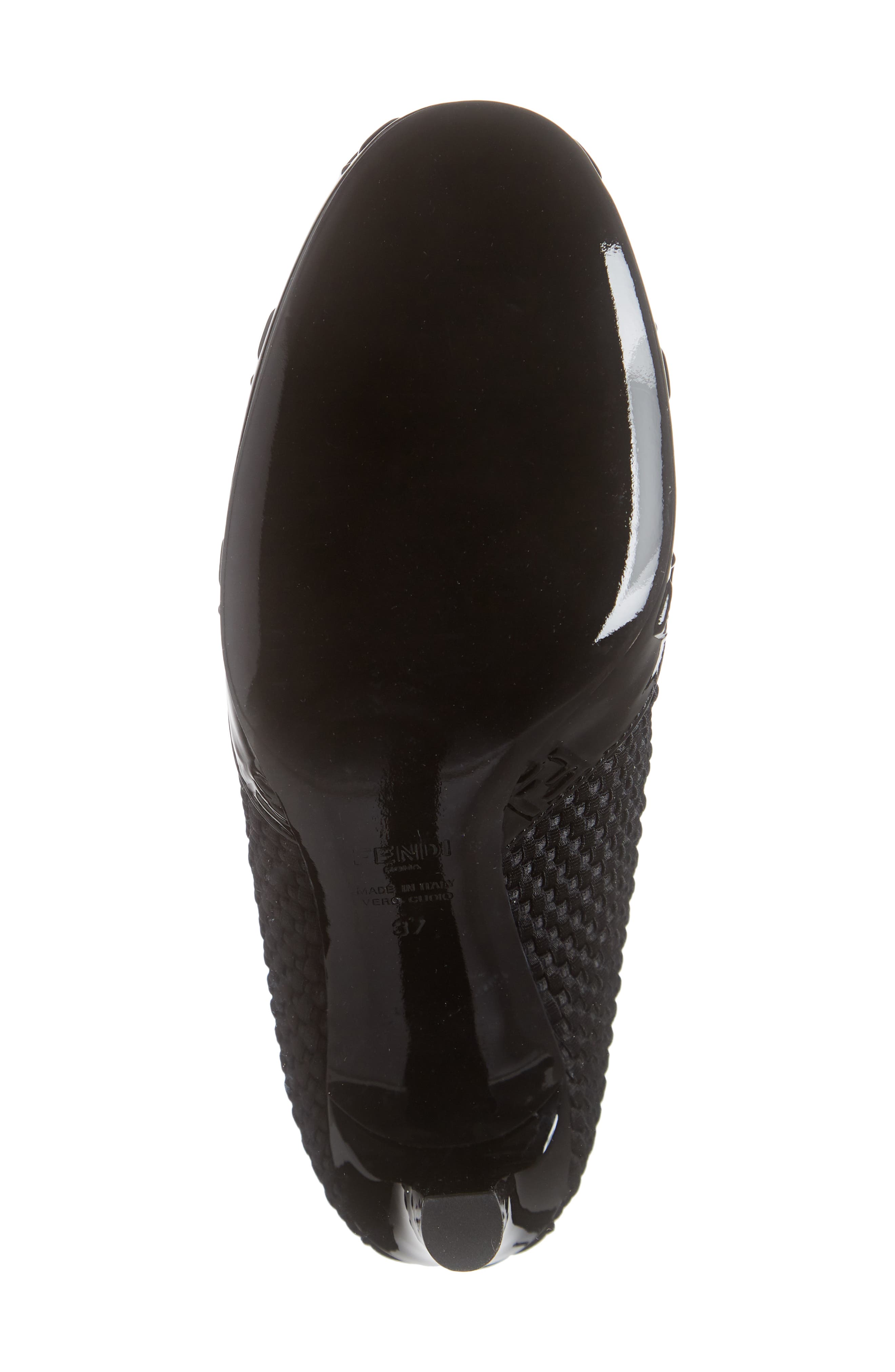 Fendi FF Woven Boot, Alternate, color, 