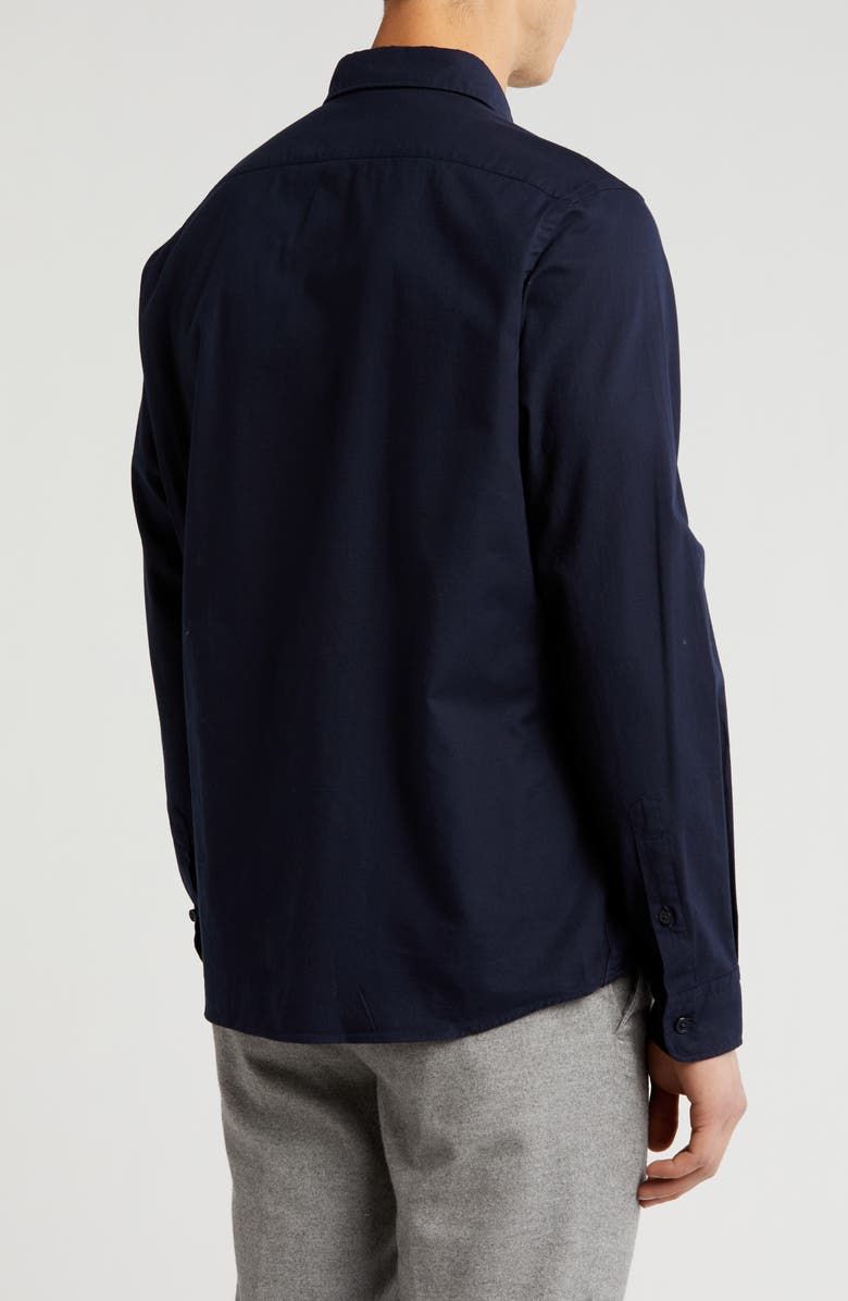 BOSS Liam Kent Button-Up Shirt, Alternate, color, Dark Blue