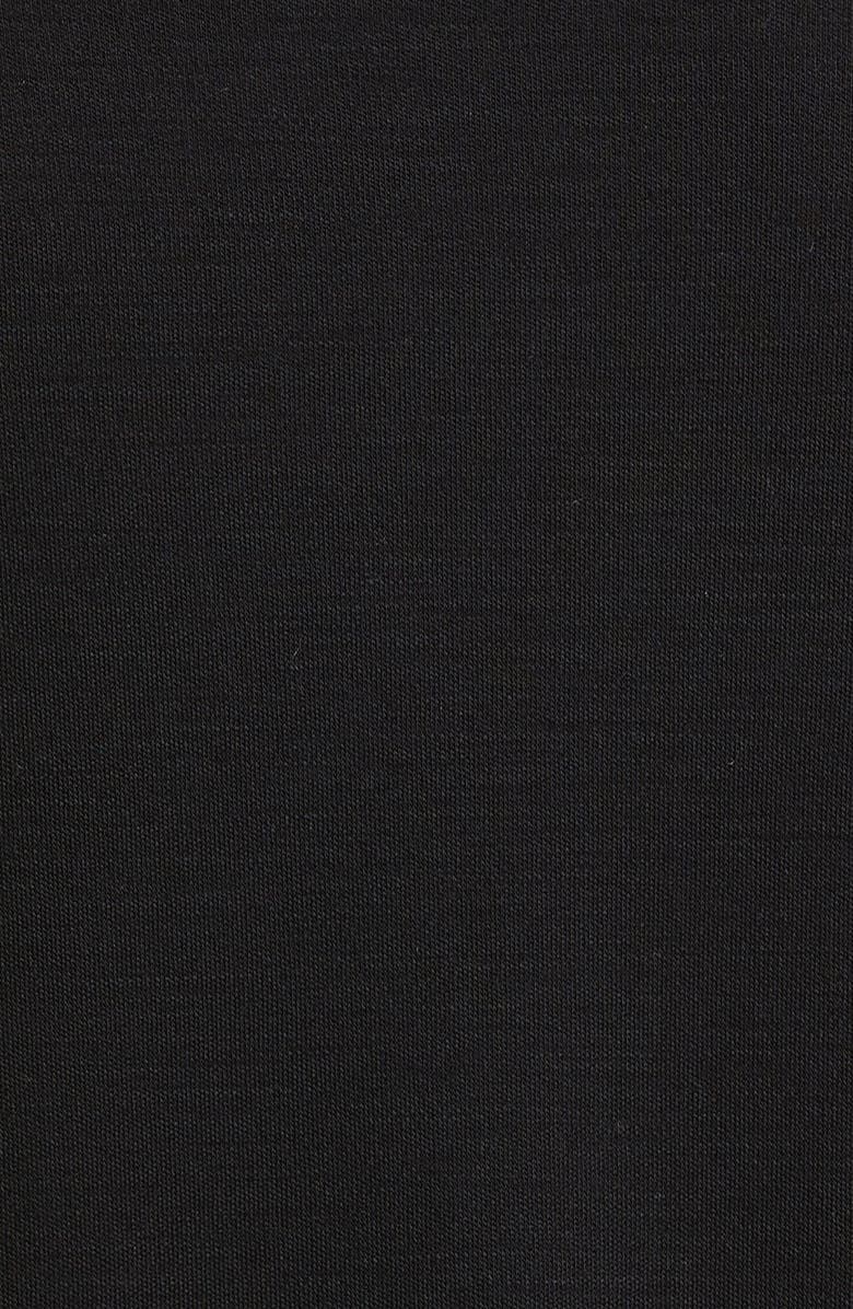 ZEGNA High Performance<sup>™</sup> Short Sleeve Wool T-Shirt, Alternate, color, Black